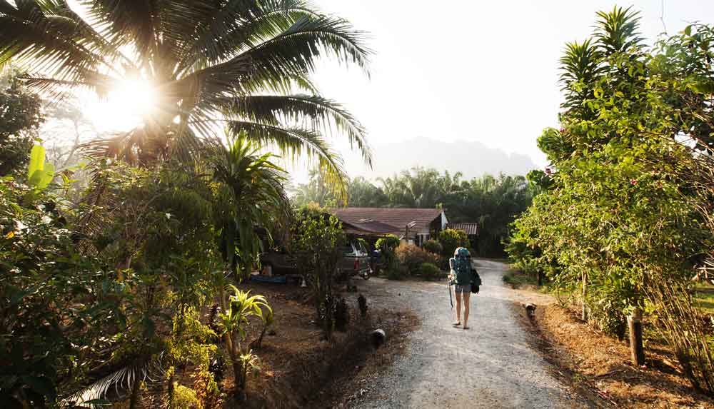 Mit Backpack durch Thailand