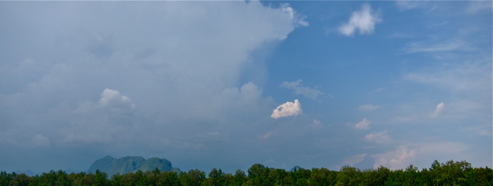 Vormittags Sonnig - Nachmittags heftige Regenfälle